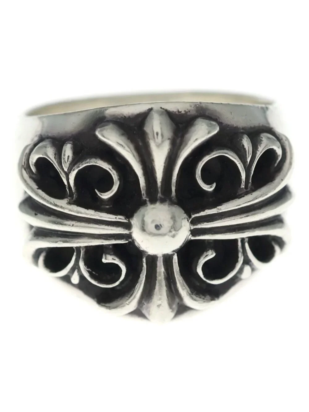 Chrome Hearts Keeper Ring Silver